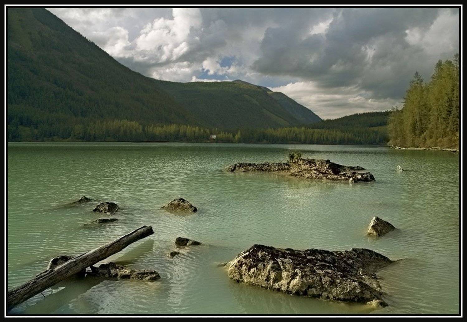 горы , озеро, Алексей