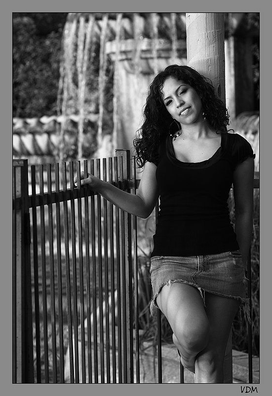 Предзакатная (ЧБ) фото превью