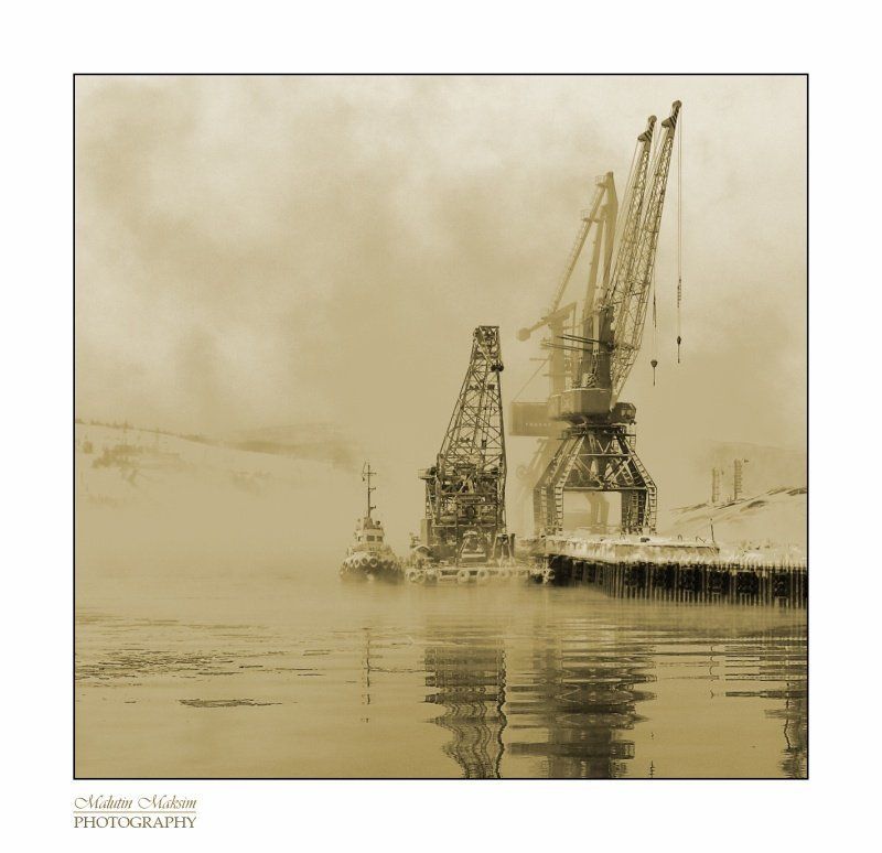 through a mist фото превью