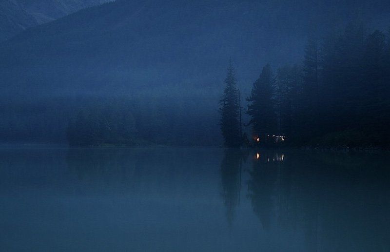 республика алтай оз. кучерлинское Вечереет фото превью