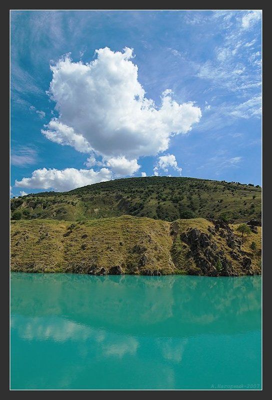 бутерброд, три стихии, вода, земля, воздух, озеро, горы, небо, облака, отражение Три стихии фото превью