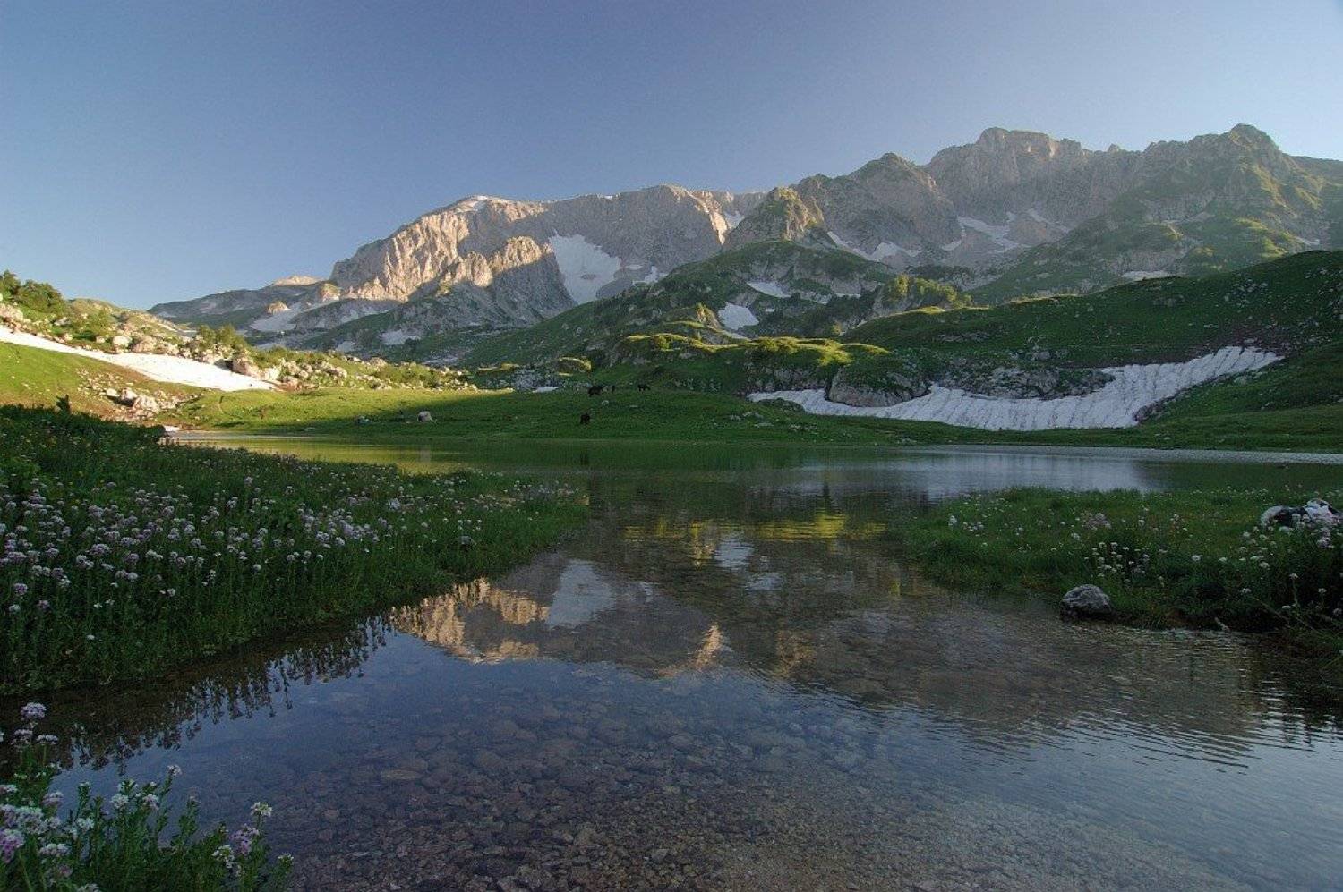 пейзаж, горы, закат, адыгея, озеро, Kaiser Sozo