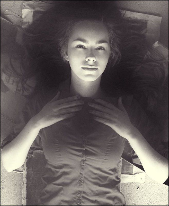 чб жанр портрет спокойствие фото превью