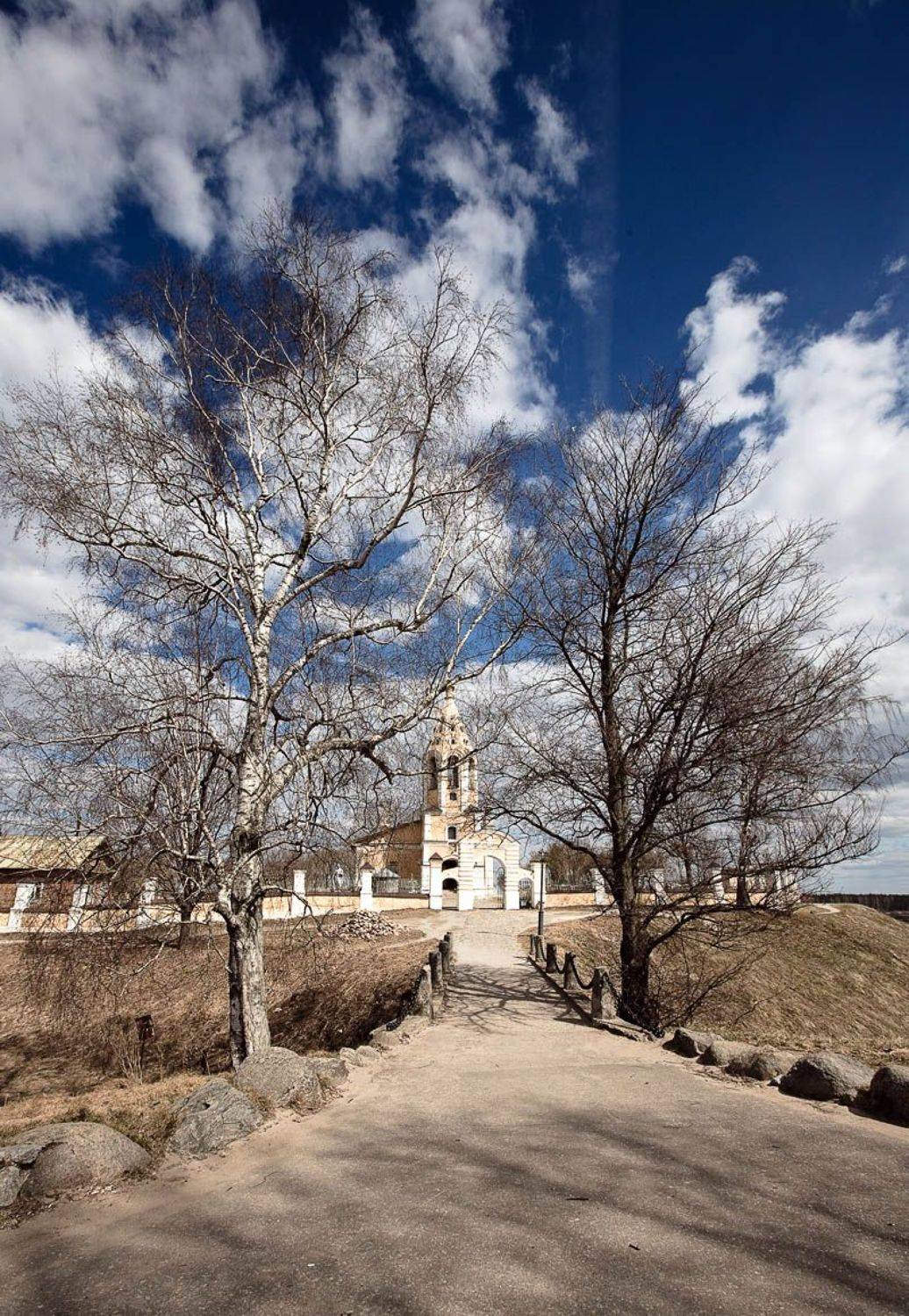 пейзаж,храм, Иван