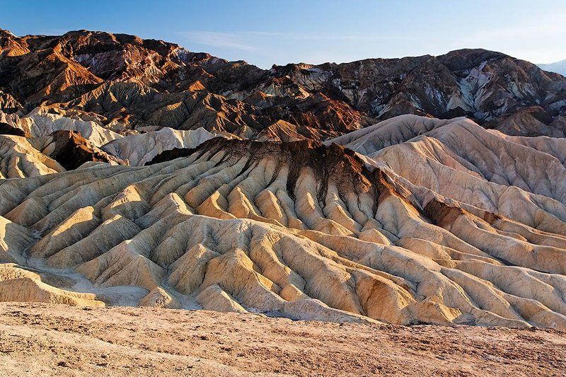 сша, долина смерти, 2010, калифорния Забриски пойнт фото превью