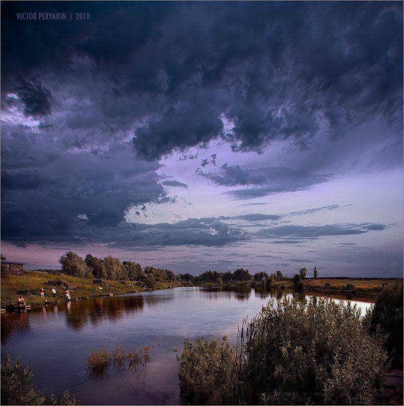 станиславские, пруды, подмосковье, рыбалка, отдых, природа, Виктор Перякин