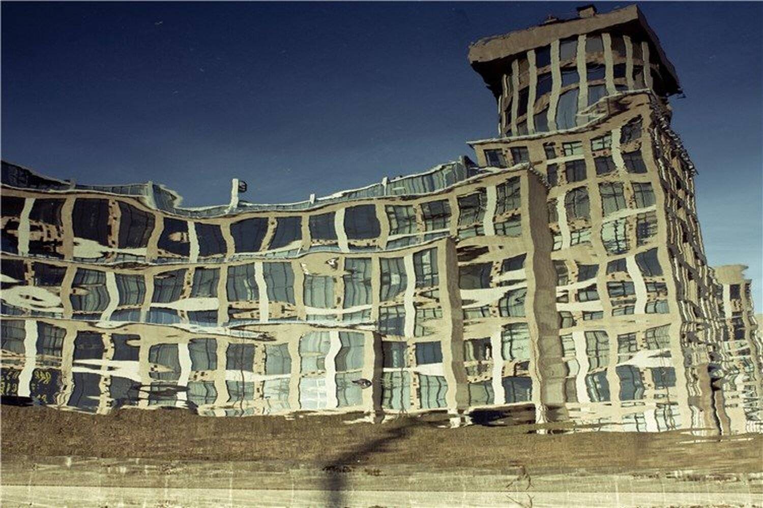 вода, дом, искажение, Саника