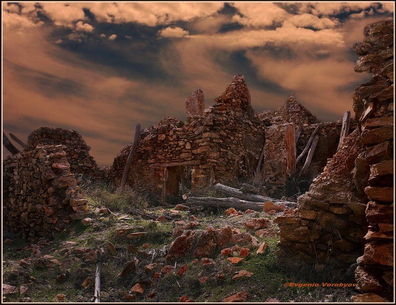 дом, развалины Шаги времени фото превью