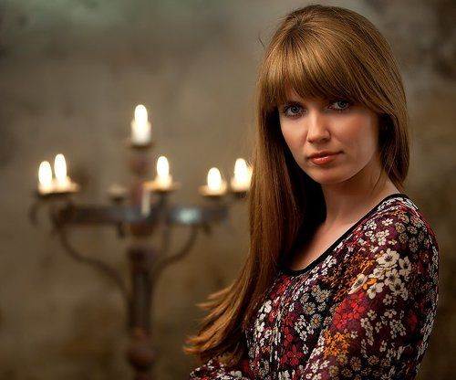 Портрет с канделябром