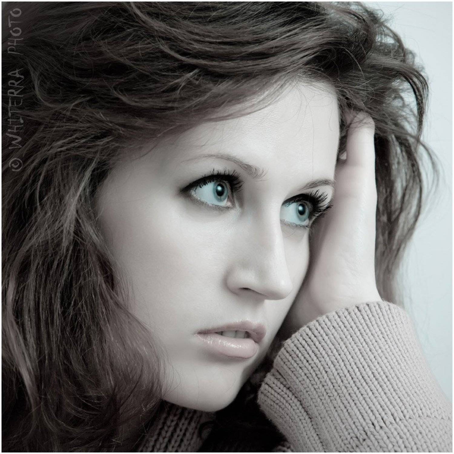 девушка, взгляд, girl, view, Oleg White