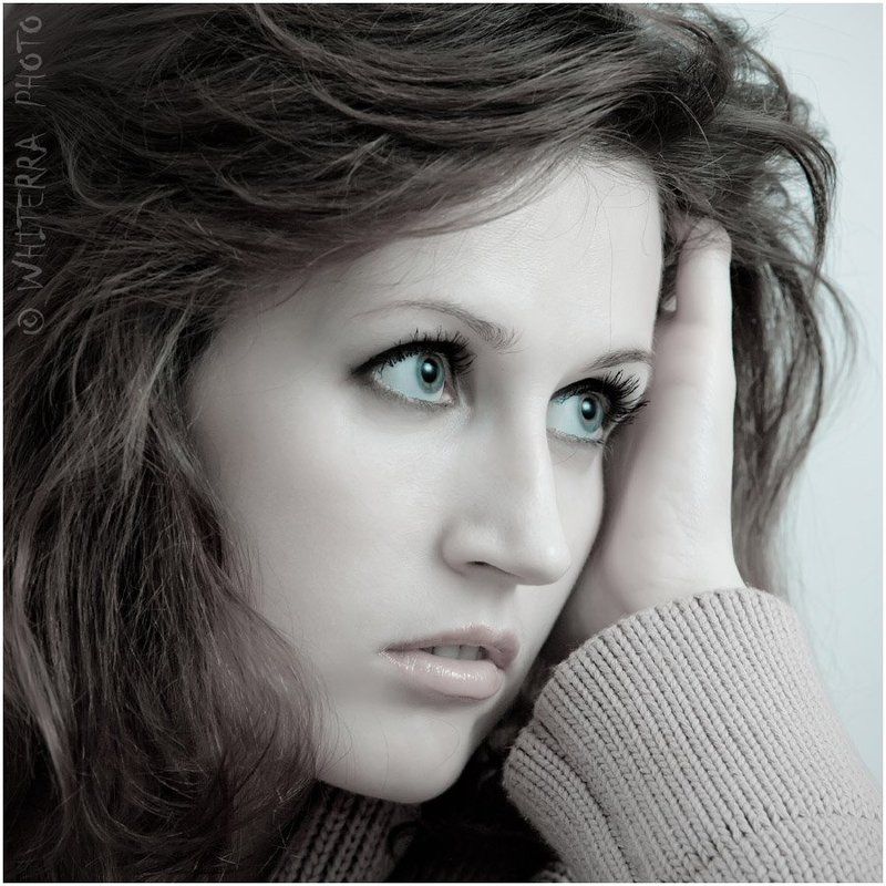 девушка, взгляд, girl, view Взгляд фото превью