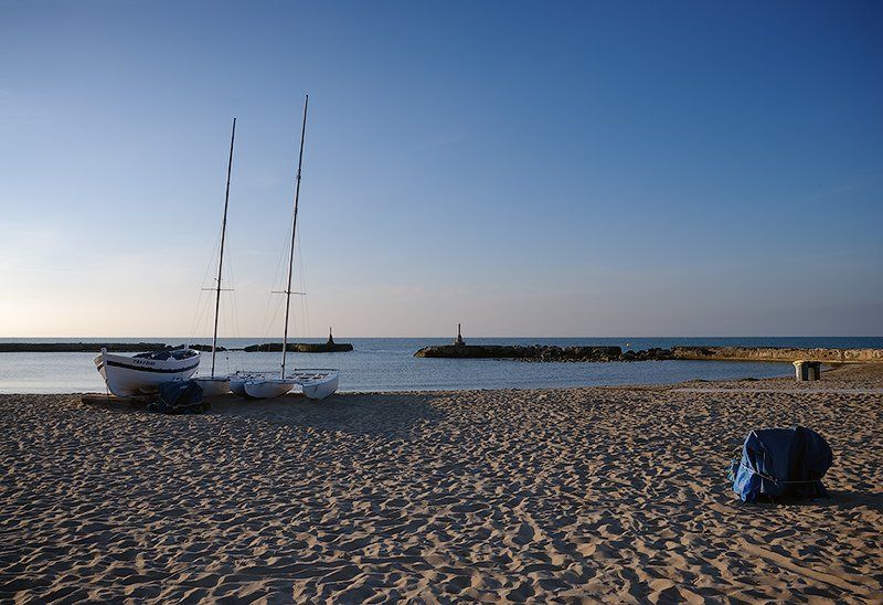 море, испания, пейзаж, лодки Про лодки фото превью