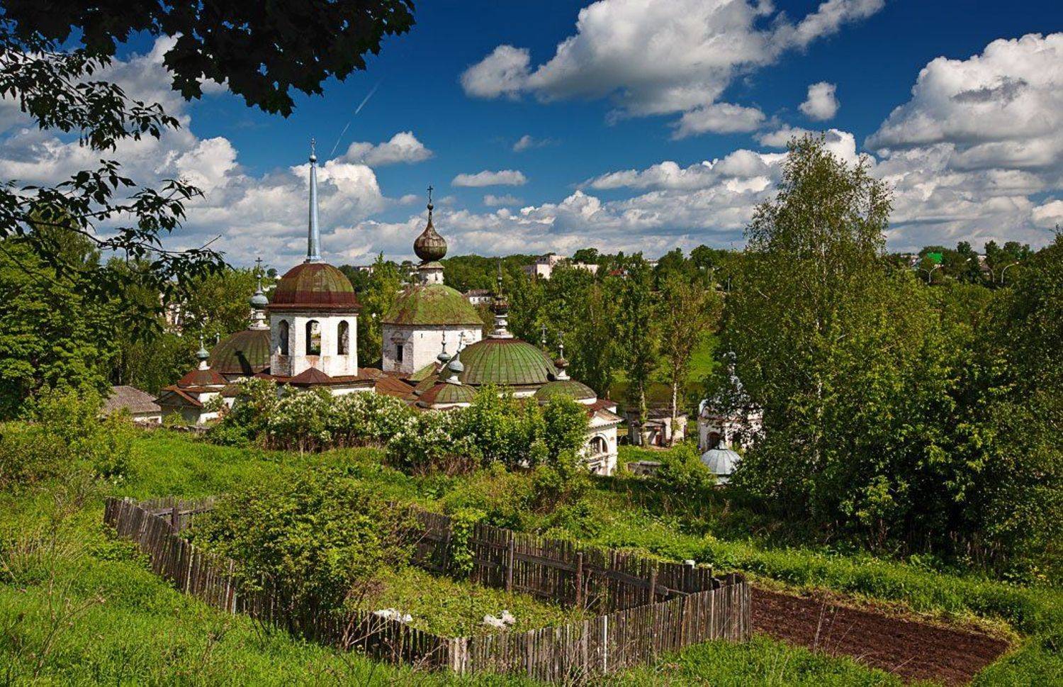 пейзаж,город,старица, Иван