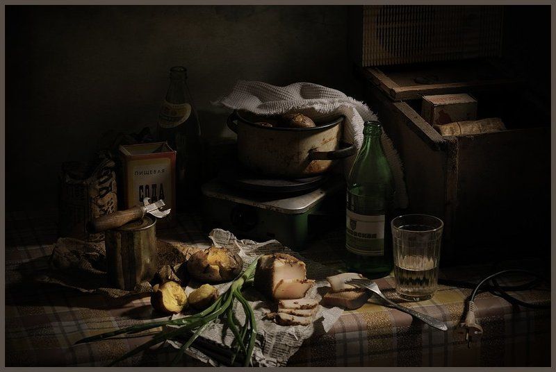 Непретенциозный ужин фото превью