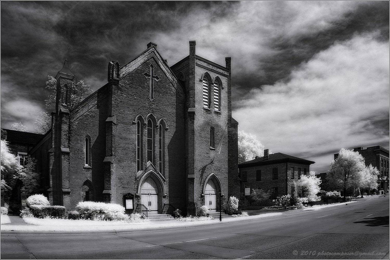пейзаж, pilgrim, инфракрасный, infrared, Pilgrim