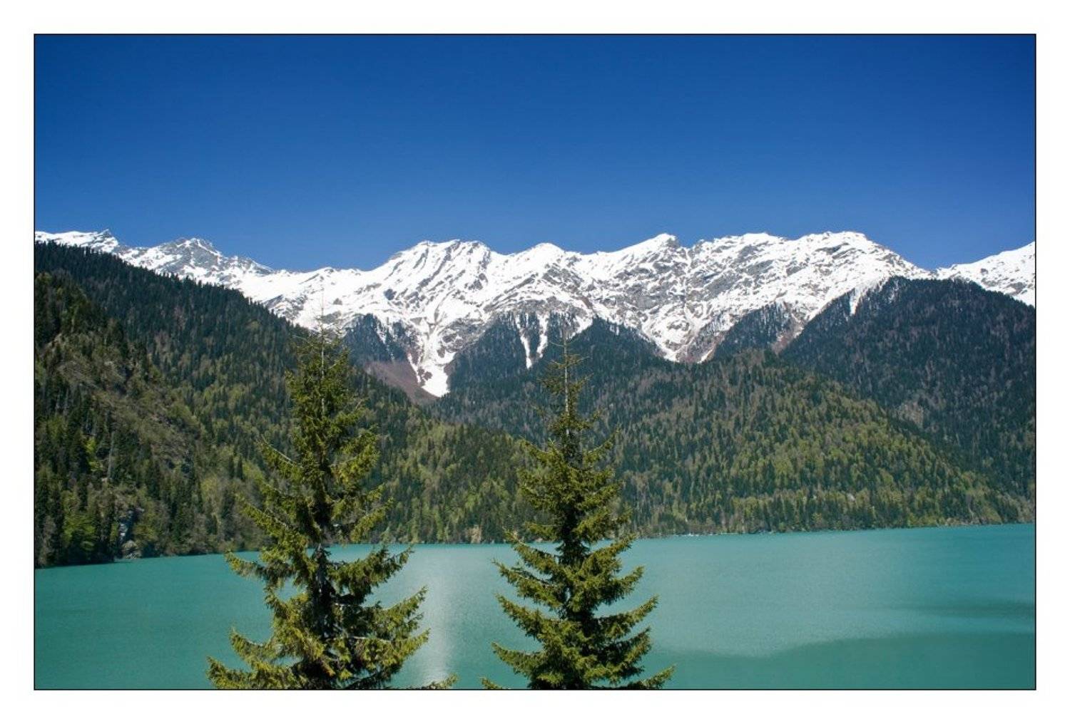 весна, горы, озеро, Демид Рожков