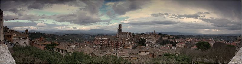 перуджа, город, небо, тоскана, италия Перуджа фото превью