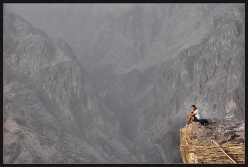 Человек и горы