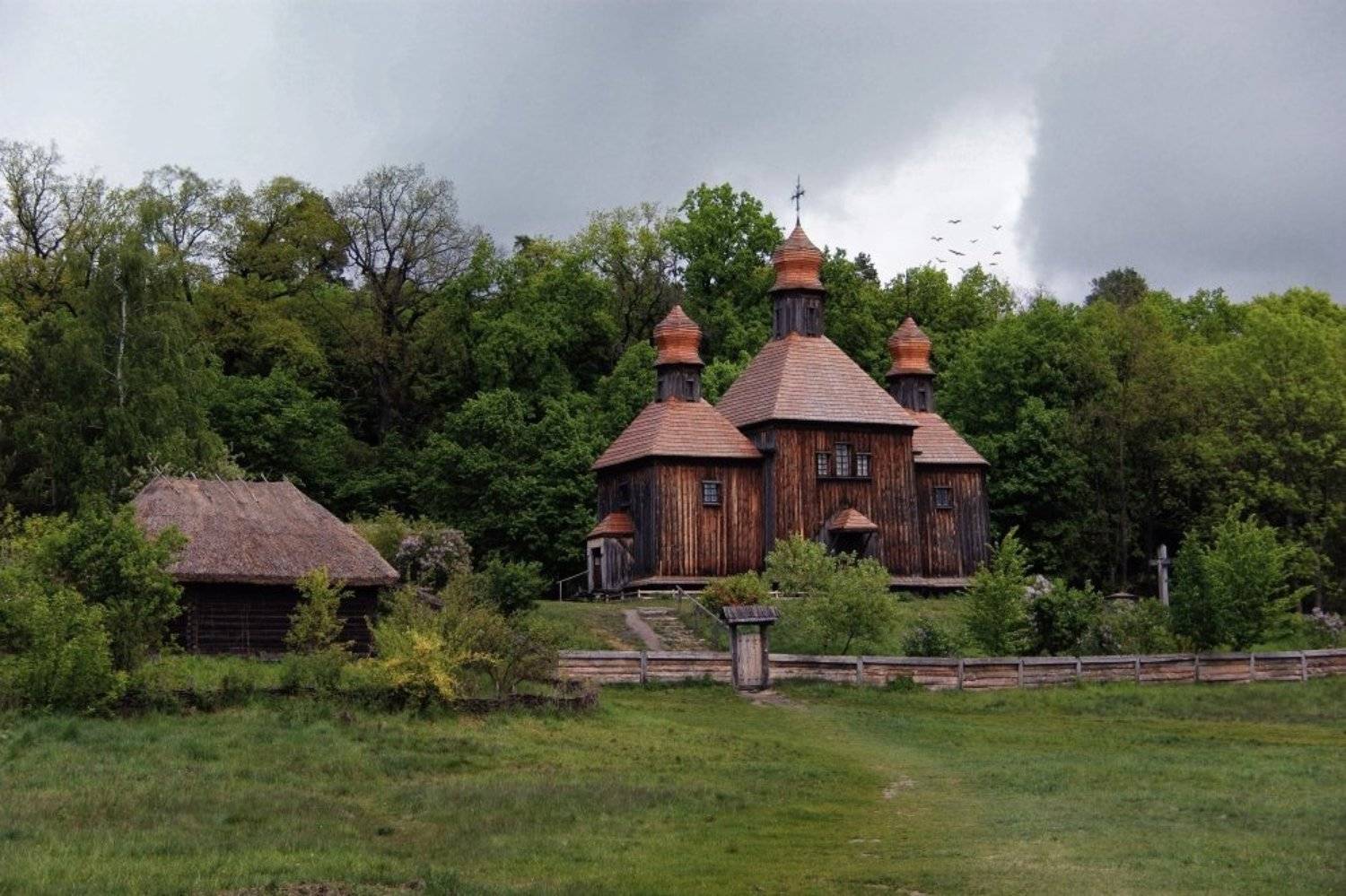 деревянное, зодчество, Tina Grach