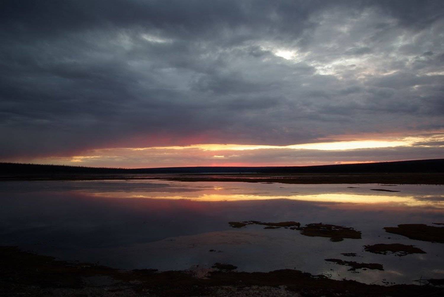 заря, север, Солодухин Виктор