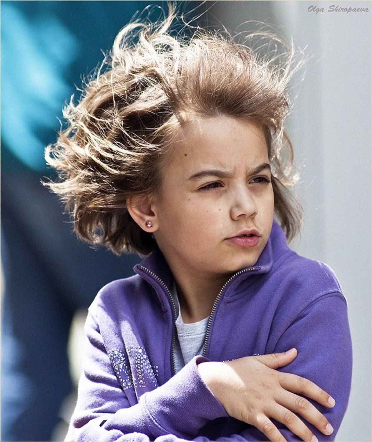 вена, девочка, ветер, Olga Shiropaeva