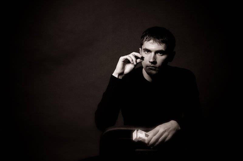 мужчина, задумчивость, студия, Ростислав Росицкий