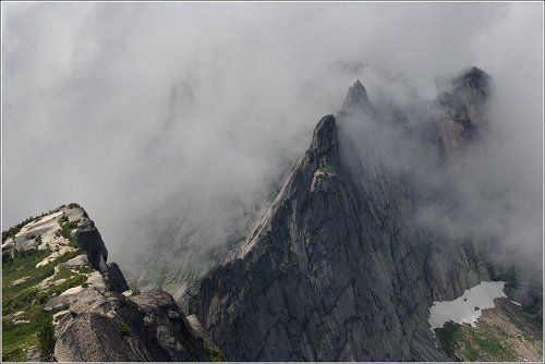 Обнимая облака...