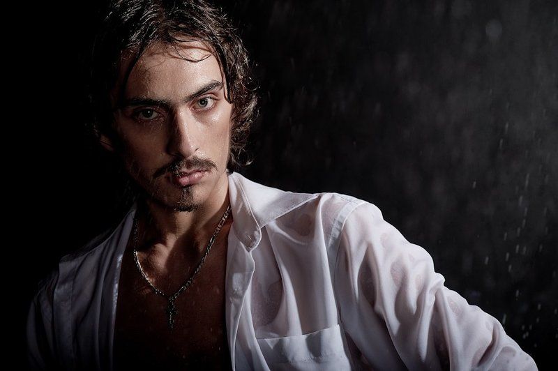 мужина, вода, мокрый, рубашка, аква-студия, студия loft про мокрых красивых мужчин фото превью