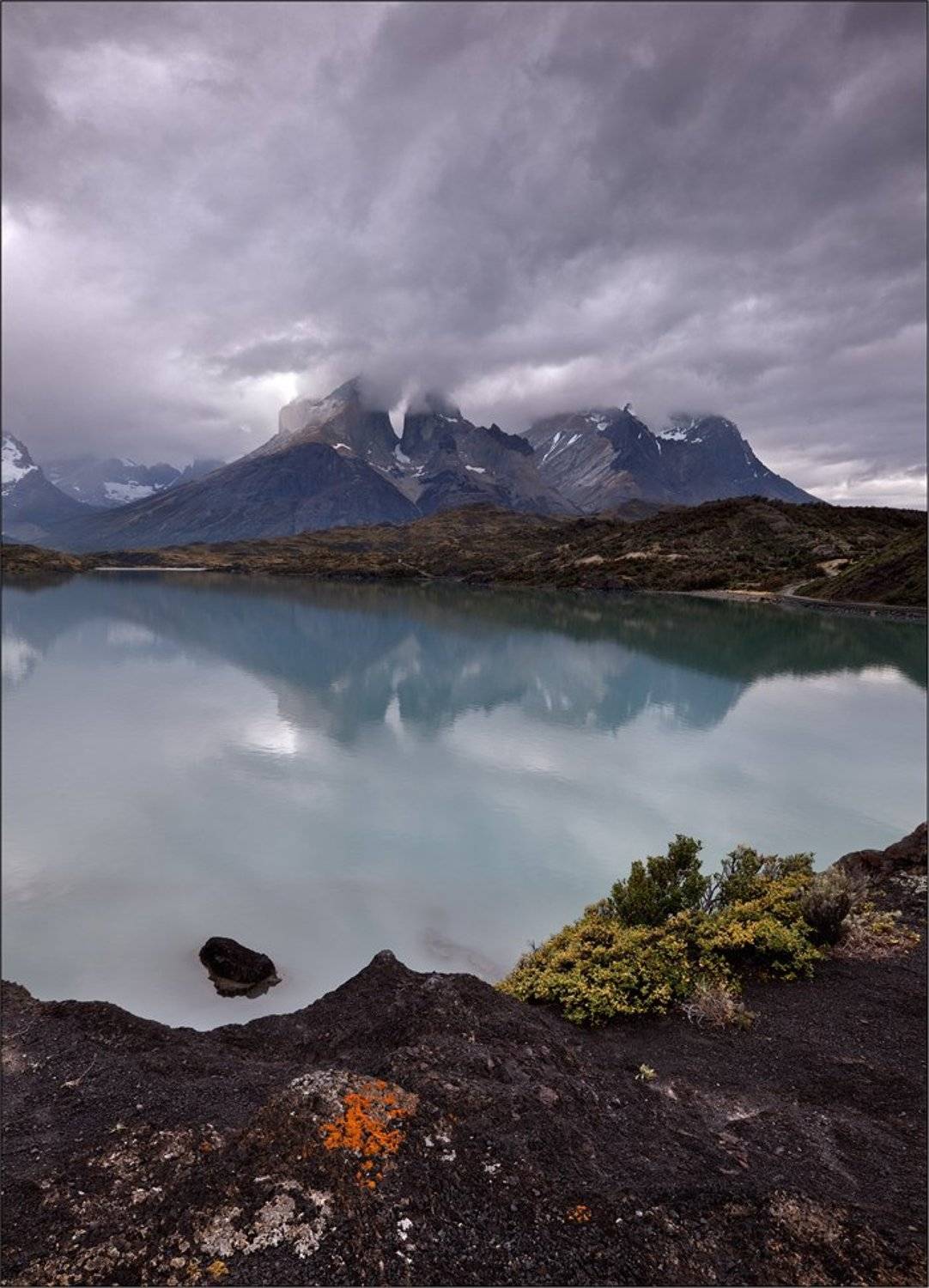 cuernos, del, paine, lake, pehoe, torres, del, paine, national, park, chile, izh Diletant (Валерий Щербина)