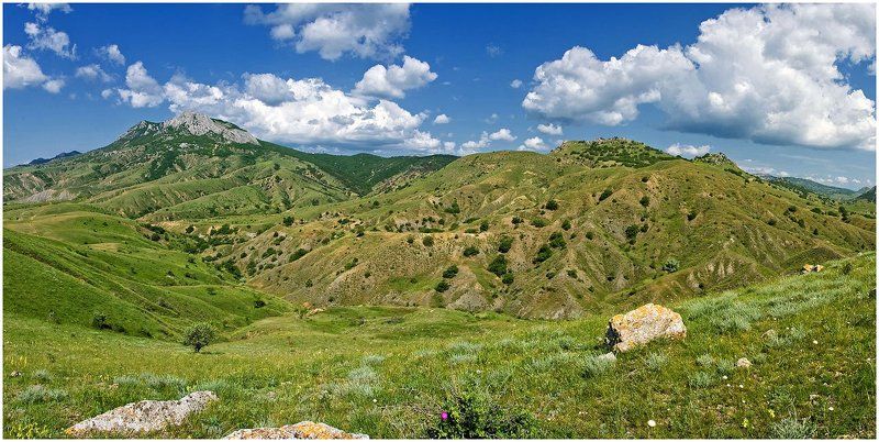 эчки-даг, крым, лисья бухта Весенний Эчки-Даг фото превью