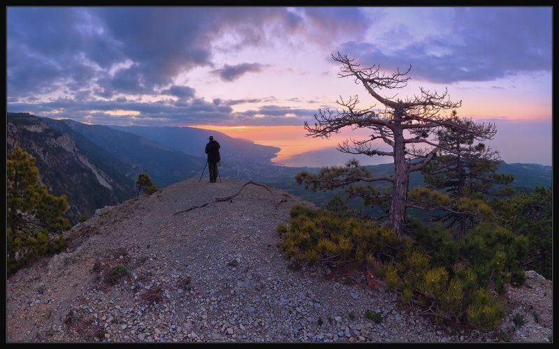 крым, ай-петри, ялта, восход утро фотографа фото превью