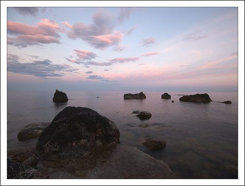 Морская вечерняя зарисовка