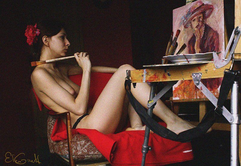 художница фото превью