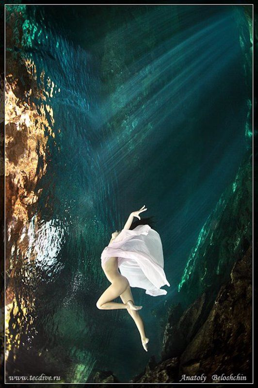 mexica, underwater, photo, cave, chak, mool, anatoly, beloshchin, nude, &, fashion, seacam, canon, 5d, mark, ii По ту сторону зеркала (подводное фото) фото превью