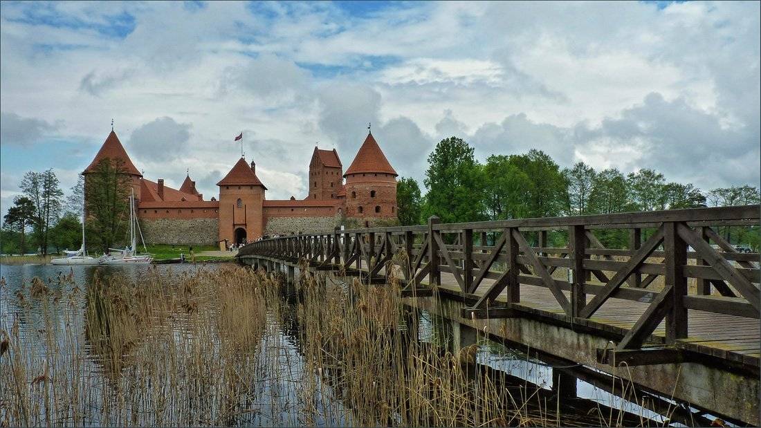 город, замок, тракай, литва, Ольга Хлуднева