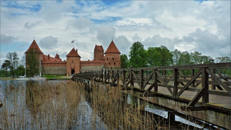 город, замок, тракай, литва Стремясь проникнуть в глубь веков... фото превью