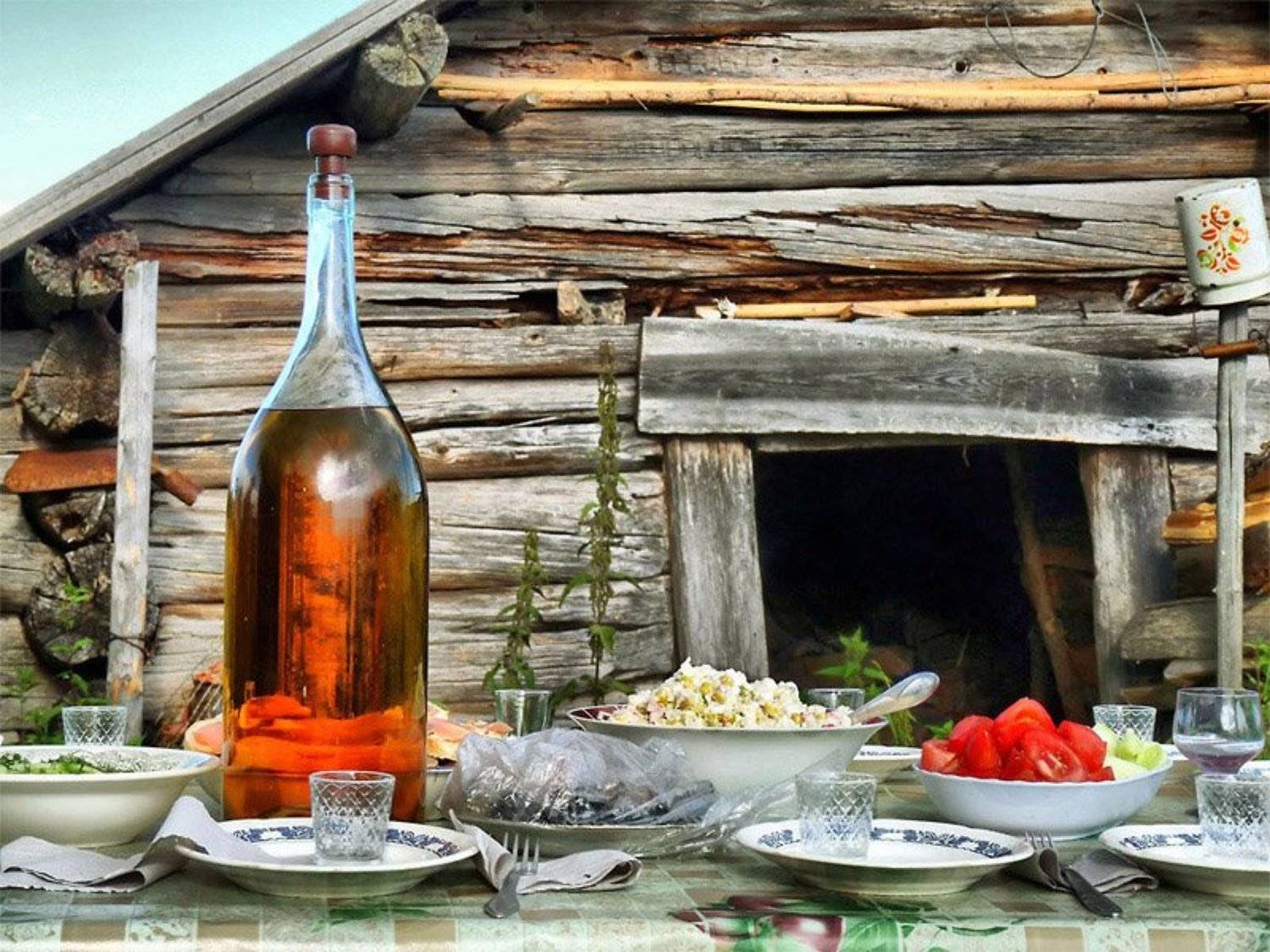 натюрморт,застолье,деревня,самогон, EvgenyBarannikov