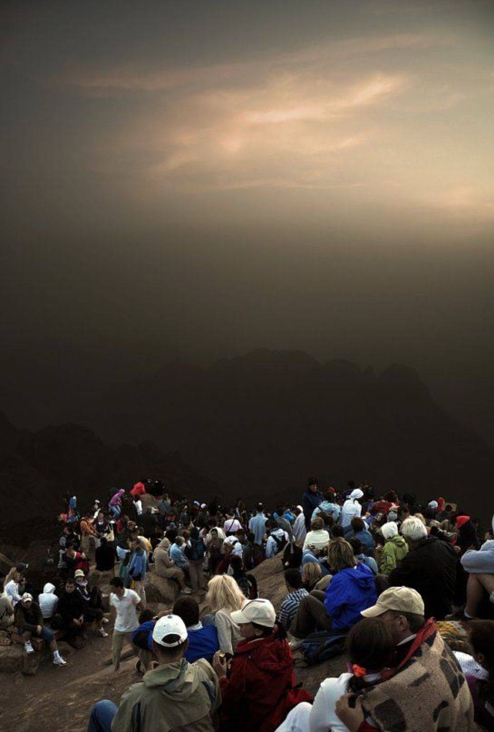 египет, синай, гора, моисея, хорив, восход, туристы, Andrey Zolotnitsyn