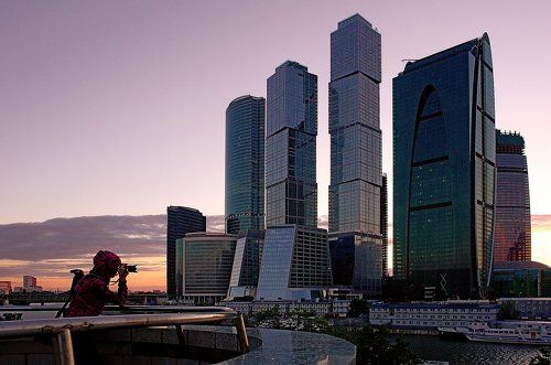 Вечерняя прогулка по Москве...