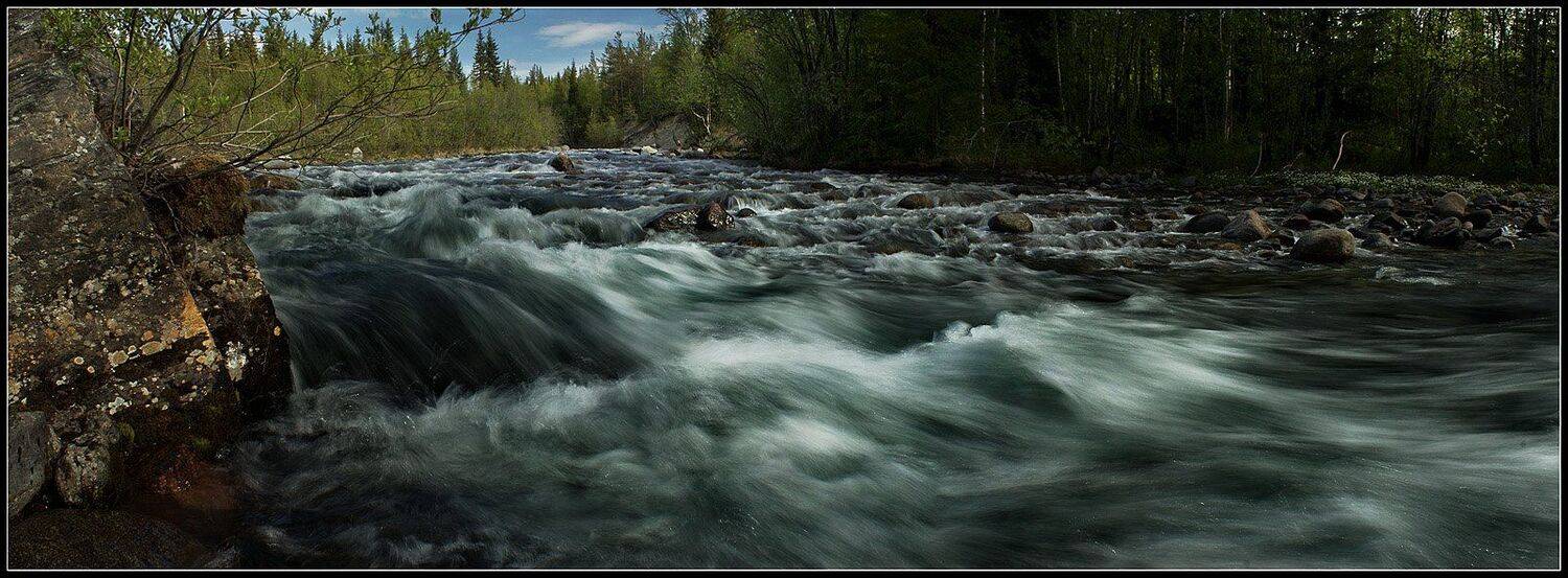 кольский п-ов,север,река,хибины, Roman Goryachiy