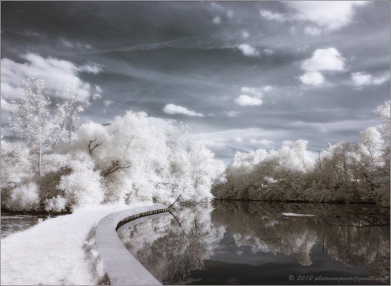 пейзаж, pilgrim, инфракрасный, infrared Simple curves фото превью