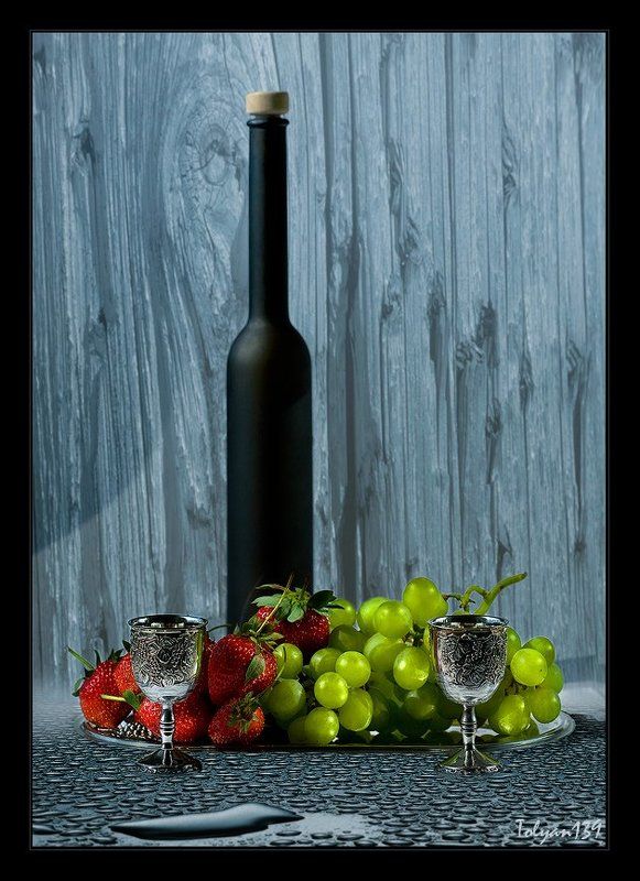 вино, двое, десерт Лёгкий ужин на двоих... фото превью