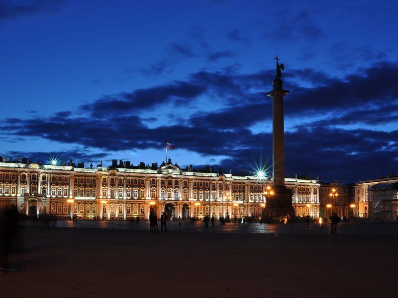 санкт-петербург, белые ночи, нева One white night фото превью