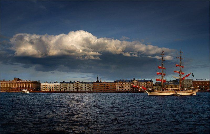 петербург Дворцовая набережная фото превью