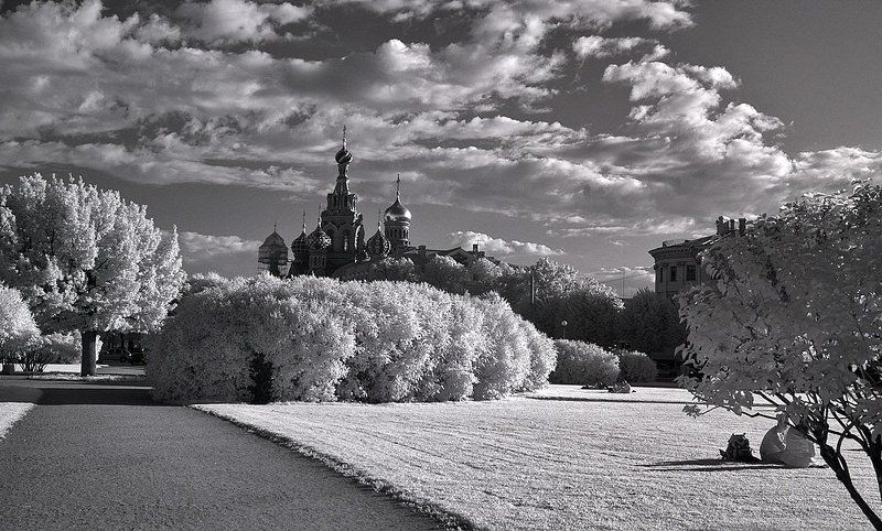 питер, инфра Инфракрасный взляд на Питер фото превью