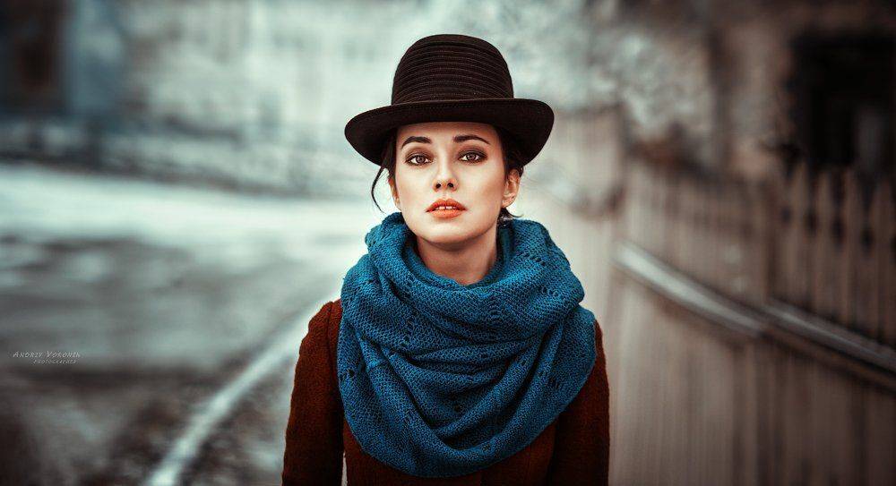 глаза,город,девушка,портрет,улица, Андрей Воронин