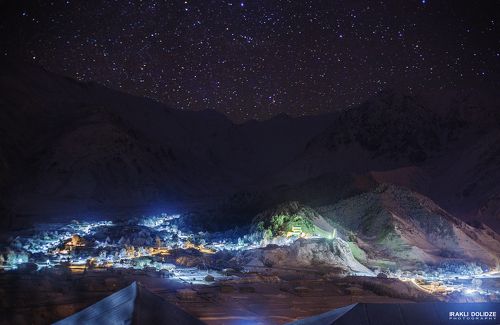 The sky full of stars