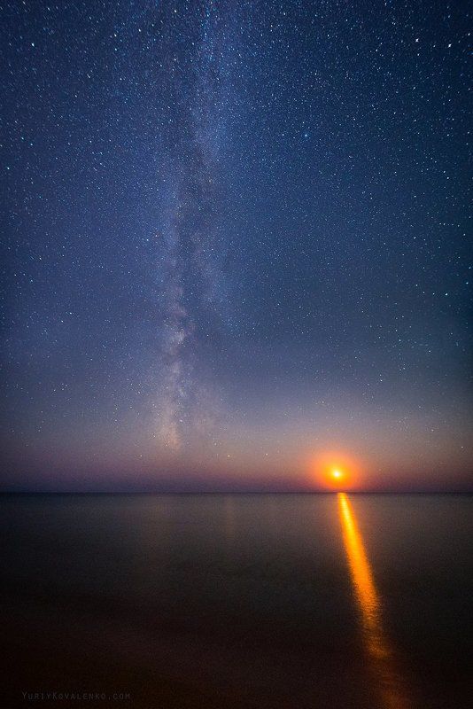 Заход Луны фото превью