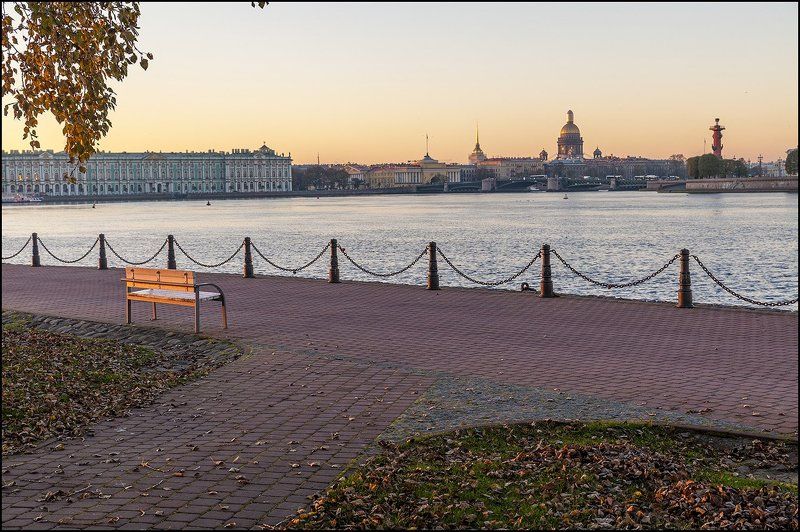 санкт-петербург  осень  октябрь утро  фото превью