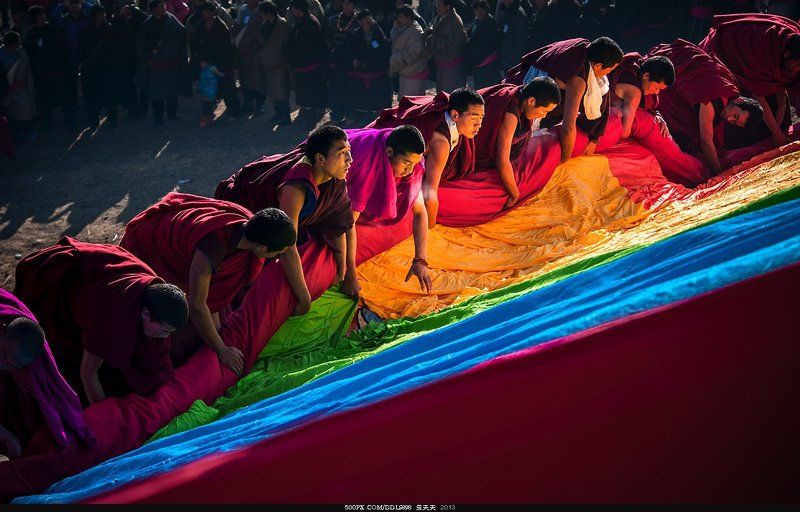  делать  ритуалов  монахов 做法事的僧人 фото превью